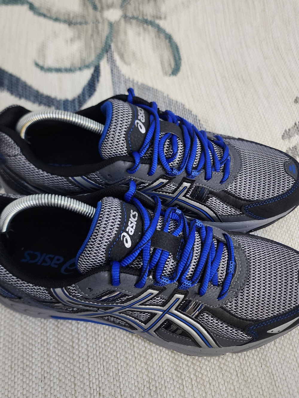 Asics Gel Venture 5 Running Shoes Grey Blue Men’s Size US 10.5 Sneakers T5N3N